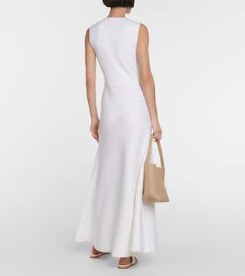 Wool, cashmere and silk maxi dress | Gabriela Hearst
