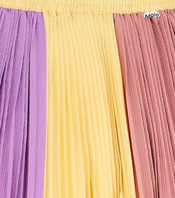 Bess colorblocked pleated skirt | Molo