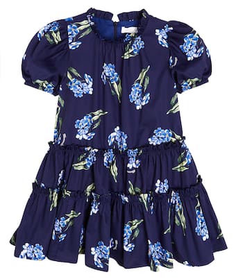 Robe en coton à fleurs | Monnalisa