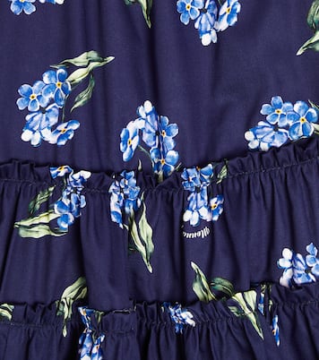 Robe en coton à fleurs | Monnalisa