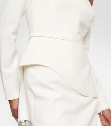 Bridal - Abito midi asimmetrico | Safiyaa