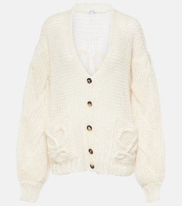 Anagram mohair-blend cardigan | Loewe