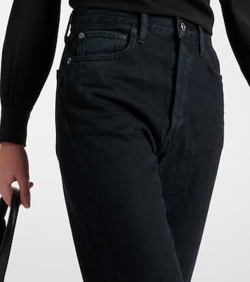 90's Pinch Waist high-rise straight jeans | Agolde