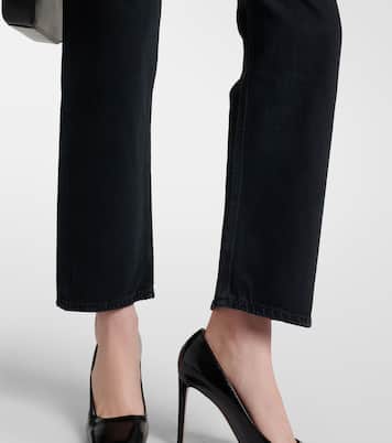 90's Pinch Waist high-rise straight jeans | Agolde