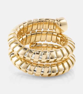 Bague Trisola en or 18 ct et émeraude | Marina B