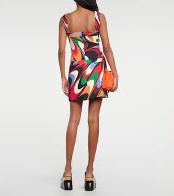 Onde jersey minidress | Pucci