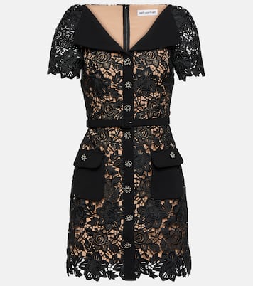 Lace minidress | Self-Portrait