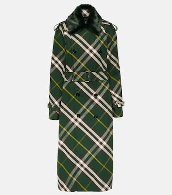 Trench-coat Burberry Check en coton | Burberry