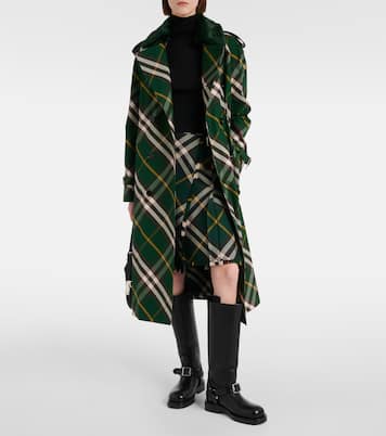 Trench-coat Burberry Check en coton | Burberry