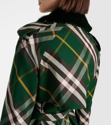 Trench-coat Burberry Check en coton | Burberry