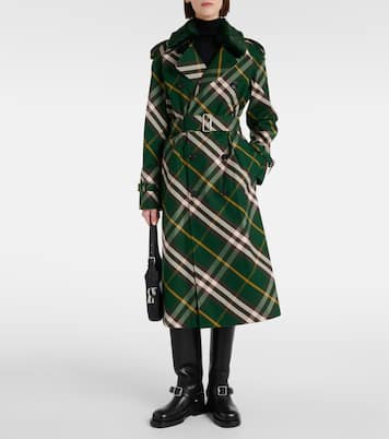 Trench-coat Burberry Check en coton | Burberry