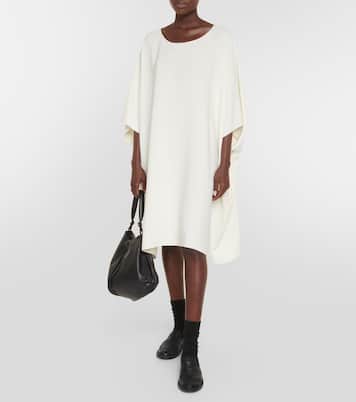 Oversize-Midikleid Abasi aus Wolle und Seide | The Row