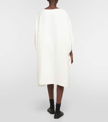 Oversize-Midikleid Abasi aus Wolle und Seide | The Row