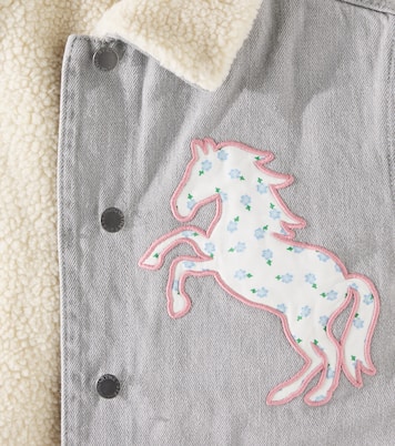 Printed cotton jacket | Stella McCartney Kids