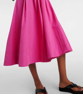 Midikleid Kate aus Baumwolle | Asceno