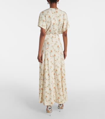 Abito midi con stampa | Rabanne