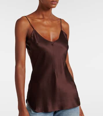 Camisole Isabella in raso di seta | Nili Lotan