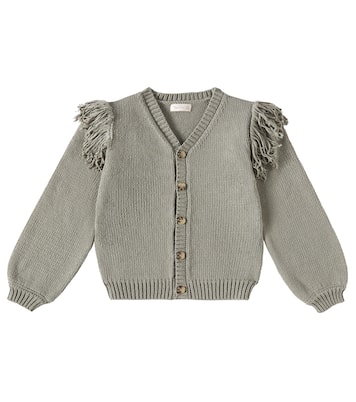 Cardigan in cotone con frange | Rylee + Cru