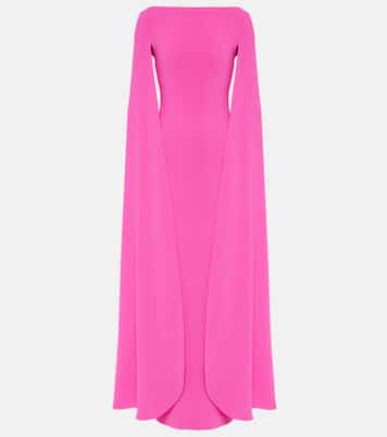 Sadie crêpe gown  | Solace London