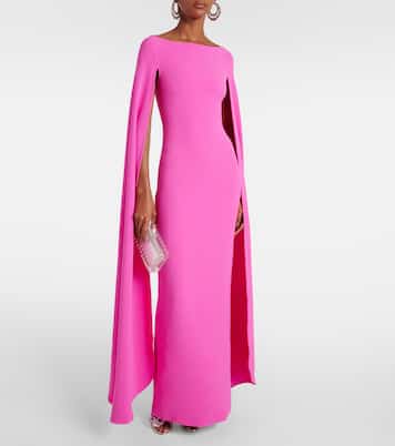 Sadie crêpe gown  | Solace London
