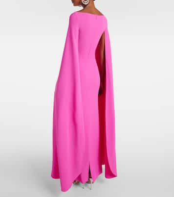 Sadie crêpe gown  | Solace London