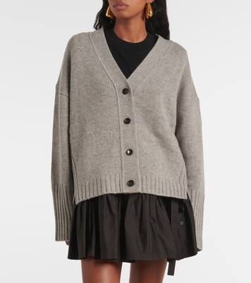 Wool and cashmere cardigan | Jardin des Orangers