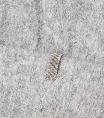 Berretto in mohair a trecce | Brunello Cucinelli