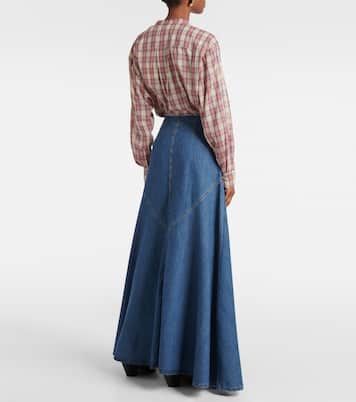 Gonna lunga di jeans Malaga | AG Jeans