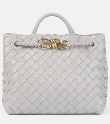 Andiamo Intrecciato Small leather tote bag | Bottega Veneta