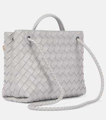 Andiamo Intrecciato Small leather tote bag | Bottega Veneta