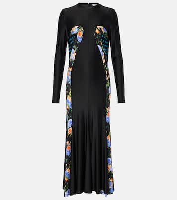 Robe longue à fleurs | Rabanne