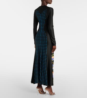 Robe longue à fleurs | Rabanne