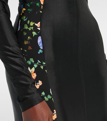 Robe longue à fleurs | Rabanne