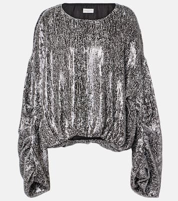 Top mit Pailletten | Dries Van Noten
