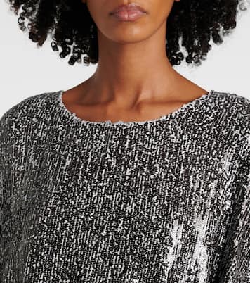 Top mit Pailletten | Dries Van Noten