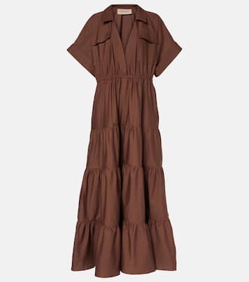 Hemdblusenkleid aus Baumwolle | Adriana Degreas