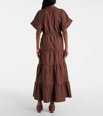 Hemdblusenkleid aus Baumwolle | Adriana Degreas