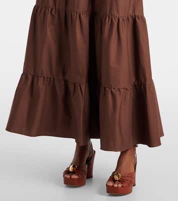 Hemdblusenkleid aus Baumwolle | Adriana Degreas