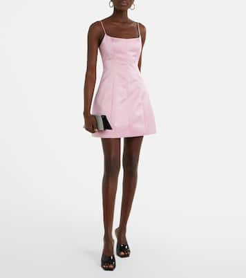 Minikleid aus Duchesse-Satin | Blumarine