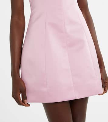 Minikleid aus Duchesse-Satin | Blumarine