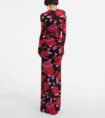 Bedrucktes Maxikleid Fine Jer | Blumarine