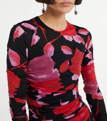 Bedrucktes Maxikleid Fine Jer | Blumarine