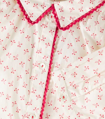 Bedruckte Bluse Basiline aus Baumwolle | Bonpoint