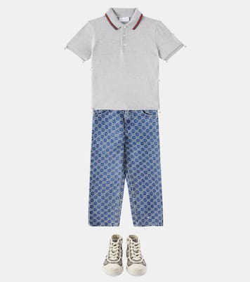 Polo de mezcla de algodón | Gucci Kids