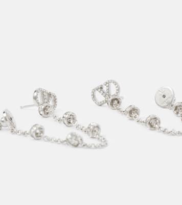 Orecchini VLogo Signature con cristalli | Valentino