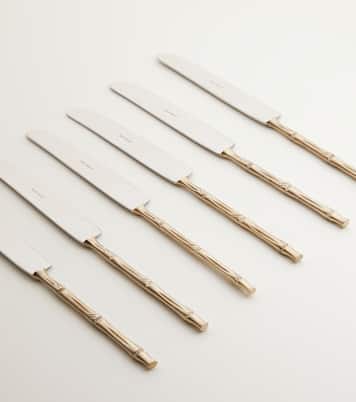 Bamboo 24-piece stainless steel flatware set | Bitossi