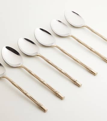Bamboo 24-piece stainless steel flatware set | Bitossi
