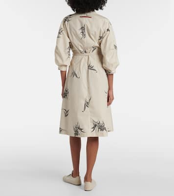 Abito chemisier in popeline di cotone | Moncler