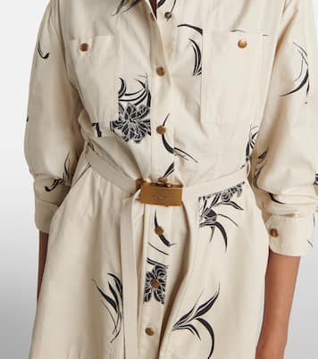Abito chemisier in popeline di cotone | Moncler