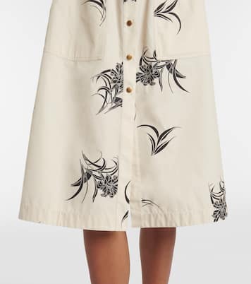 Abito chemisier in popeline di cotone | Moncler